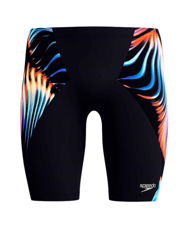 Bañador Speedo Digital V-Cut Jammer Hombre Lava...