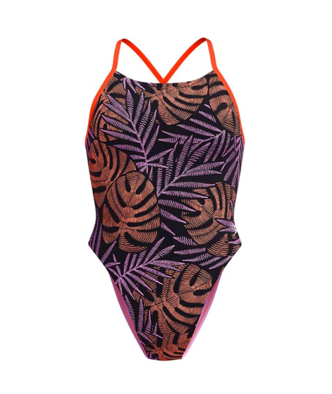 Bañador Speedo Allover Digital Tie Back Mujer...