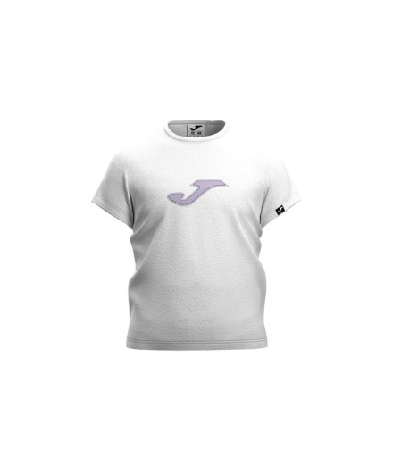 Camiseta Joma Manga Corta New Metaverse Infantil Blanco