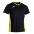 Camiseta de Tenis Joma Court Hombre Negro/Verde