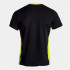 Camiseta de Tenis Joma Court Hombre Negro/Verde