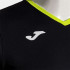 Camiseta de Tenis Joma Court Hombre Negro/Verde