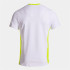 Camiseta de Tenis Joma Court Hombre Blanco/Verde
