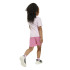 Conjunto adidas Lk Big Logo Infantil Rosa