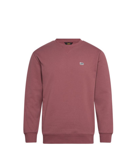Sudadera Lee Patch Crew Sws Hombre Henna