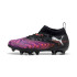Botas de fútbol Puma Future 8 Match Fg/Ag Infantil Negro/Blanco/Rojo