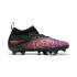 Botas de fútbol Puma Future 8 Match Fg/Ag Infantil Negro/Blanco/Rojo