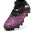 Botas de fútbol Puma Future 8 Match Fg/Ag Infantil Negro/Blanco/Rojo