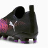 Botas de fútbol Puma Future 8 Match Ll Fg Infantil Negro/Blanco/Rojo