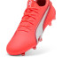 Botas de fútbol Puma King Ultimate Fg/Ag Rojo/Blanco