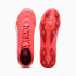 Botas de fútbol Puma King Pro Fg/Ag Rojo brillante/Blanco/Rojo