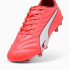 Botas de fútbol Puma King Pro Fg/Ag Rojo brillante/Blanco/Rojo