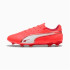 Botas de fútbol Puma King Match Fg/Ag Rojo/Blanco