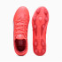 Botas de fútbol Puma King Match Fg/Ag Rojo/Blanco