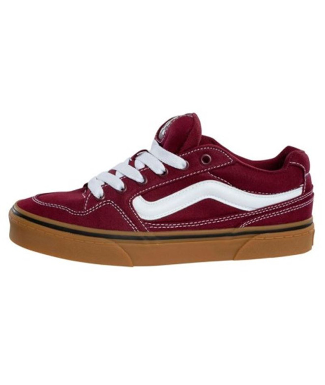 Zapatillas Vans Caldrone Cgum Drred Hombre Rojo