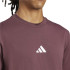 Camiseta adidas Small Logo Sj Hombre Granate/Blanco