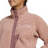 Polar de Montaña adidas Xpl Pile Snap Mujer Rosa