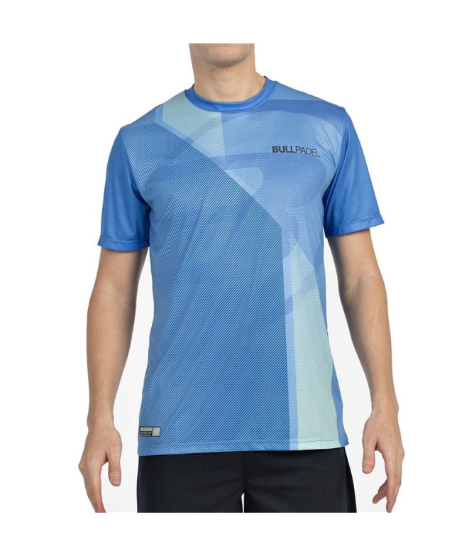 Camiseta de Padel Bullpadel Brumo Hombre Azul...