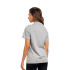Camiseta de Fitness Reebok Identity Big Logo Mujer Gris