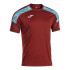 Camiseta Joma Championship VIII Hombre Burdeo/Celeste