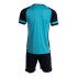 Conjunto de Fútbol Joma Lider Turquesa Flúor Dark Navy Niño