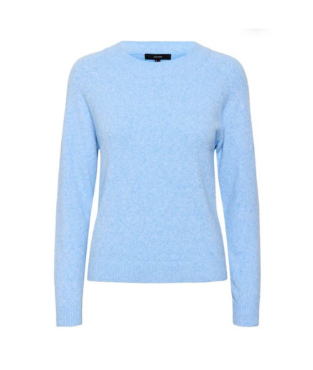 Sudadera Vero Moda doffy O-Neck Little Boy Blue Mujer