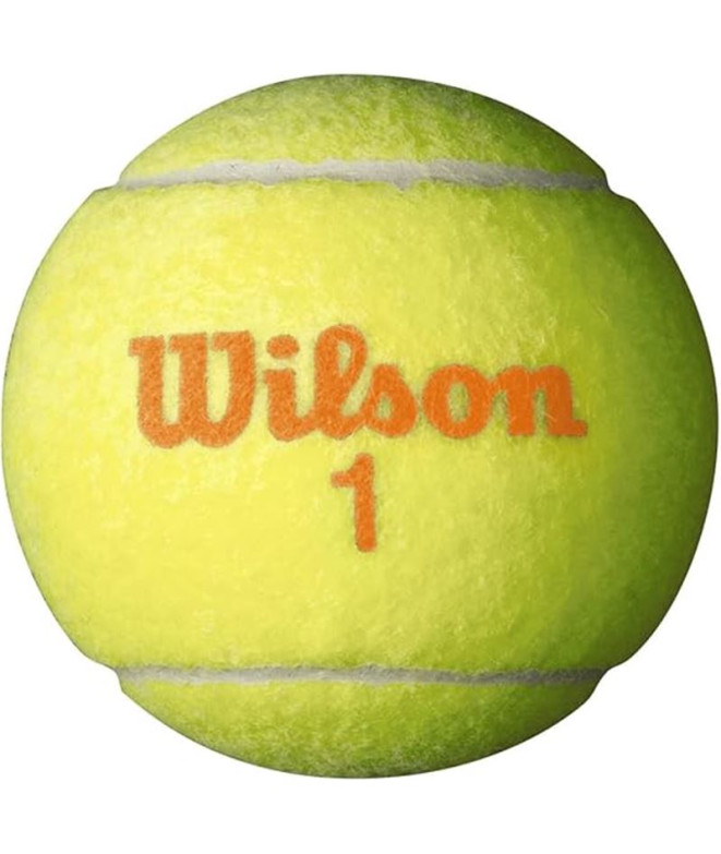 Pelotas de Tenis Wilson Starter Orange Tball 3...