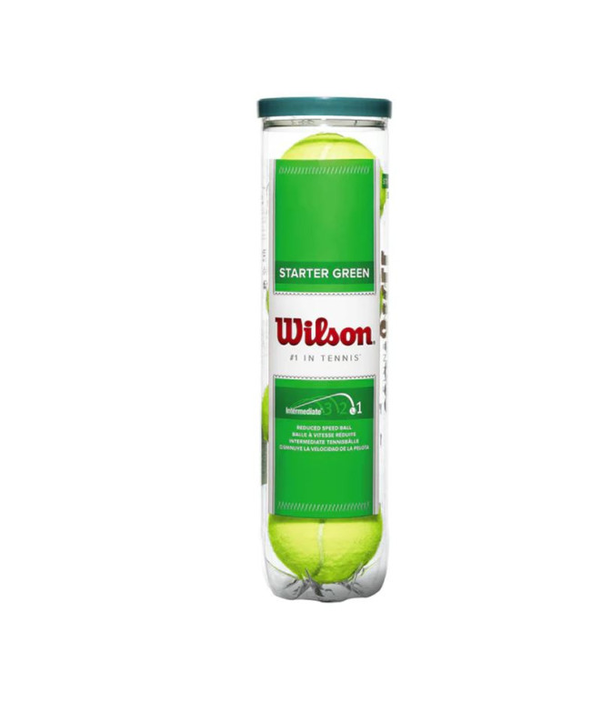 Bote de pelotas pádel Wilson Starter Play Green...