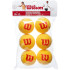 Pelotas de Tenis Wilson Starter Tour Foam Tball 6 Pack Infantil Amarillo