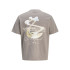 Camiseta Jack & Jones Jcodynamic Dust Ss Crew Neck Ln Hombre Gris Flannel