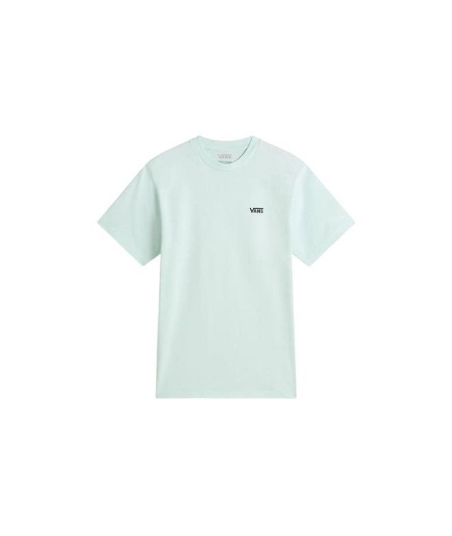 Camiseta Vans Left Chest Logo Em Hint Of Mint...