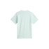 Camiseta Vans Left Chest Logo Em Hint Of Mint Mujer