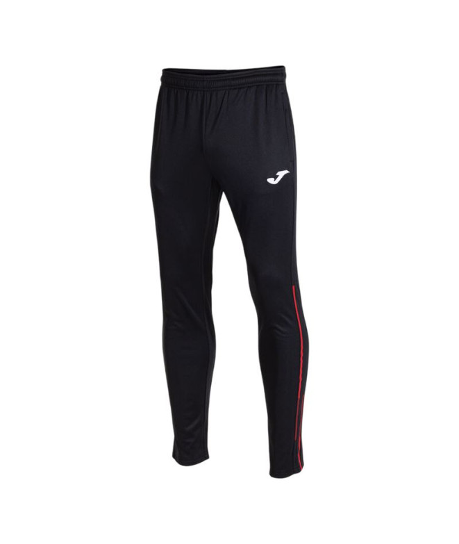 Pantalón Joma Championship VIII Hombre Negro/Rojo