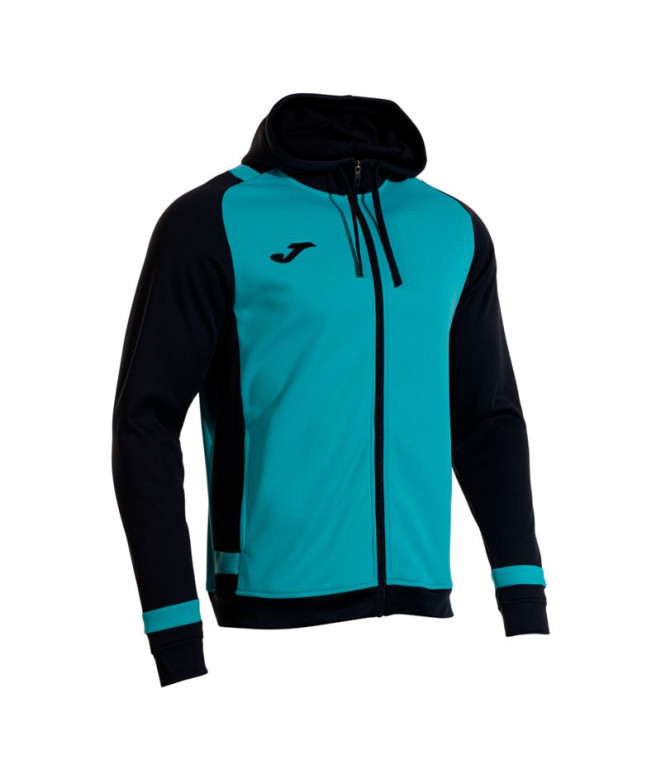 Chaqueta Joma Lider Turquesa Flúor Dark Navy Niño