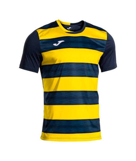 Camiseta Joma Tiger VII Amarillo Dark Navy Niño