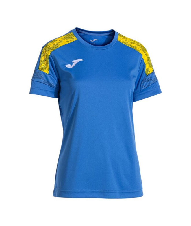 Camiseta Joma Championship Viii Royal Amarillo...