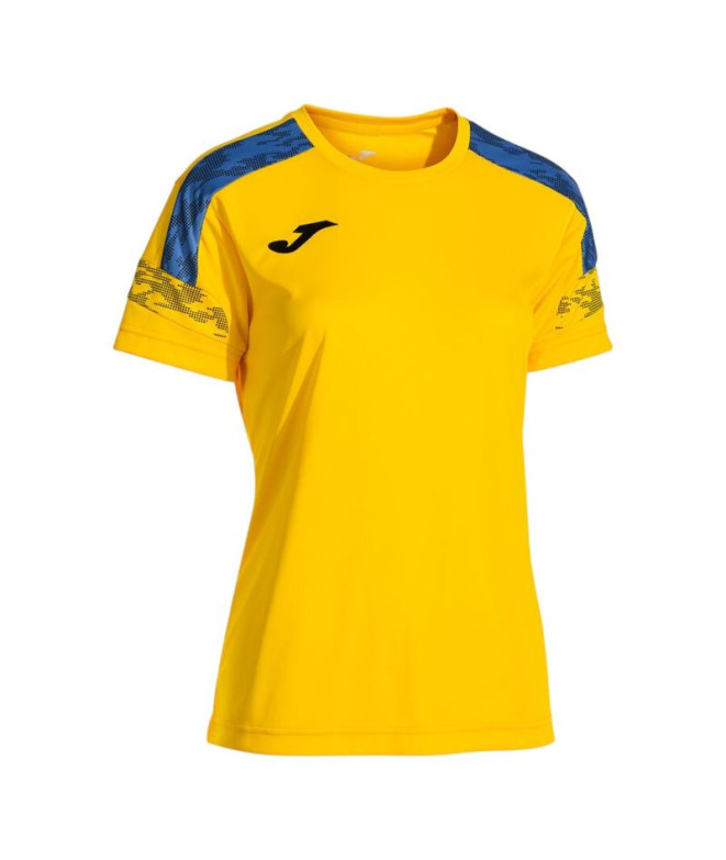 Camiseta Joma Championship Viii Amarillo Royal...