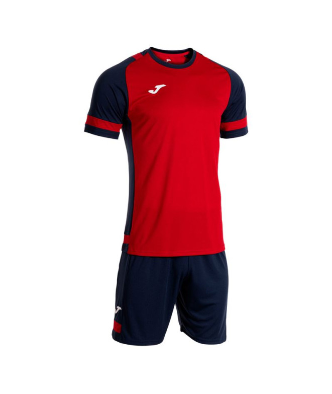 Conjunto de Fútbol Joma Lider Rojo Dark Navy...