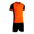 Conjunto de Fútbol Joma Lider Naranja Negro Niño