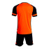 Conjunto de Fútbol Joma Lider Naranja Negro Niño