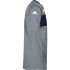 Camiseta Kappa Diago Hombre Gris Melange/Azul