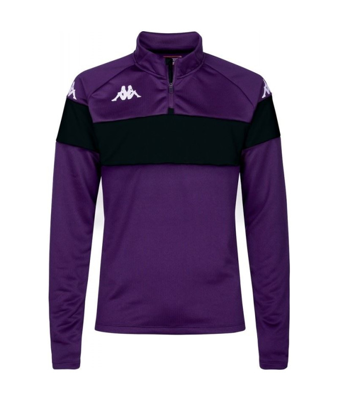 Sudadera Fitness Kappa Dovare Hombre Violet/Black