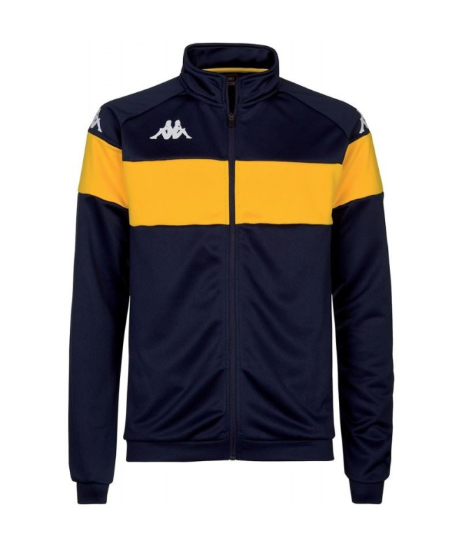 Sudadera Fitness Kappa Dacone Hombre Azul...
