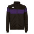 Sudadera Fitness Kappa Dacone Hombre Negro/Violeta