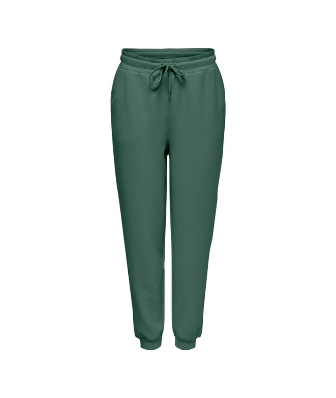 Pantalón Only Onplounge Life Hw Reg Duck Green...