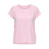 Camiseta Only Onpaubree Life On Ss Bat Loose Mujer Pink-A-Boo