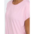 Camiseta Only Onpaubree Life On Ss Bat Loose Mujer Pink-A-Boo