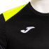 Camiseta Joma Danubio Hombre Negro/Amarillo Fluor