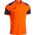 Camiseta Joma Danubio Hombre Naranja/Azul Marino