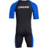 Mono Pieza Cressi Tiburon Shorty 2Mm Hombre Negro-Azul